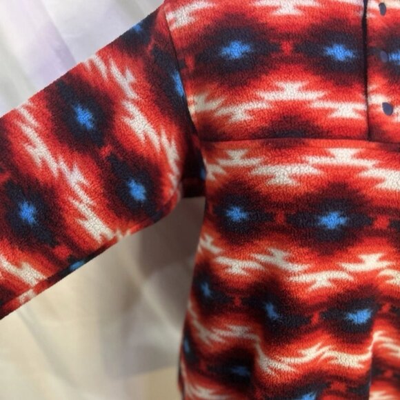 Patagonia Synchilla Snap Fleece Pullover Aztec Southwestern Navajo Women's (M) - Picture 5 of 13
